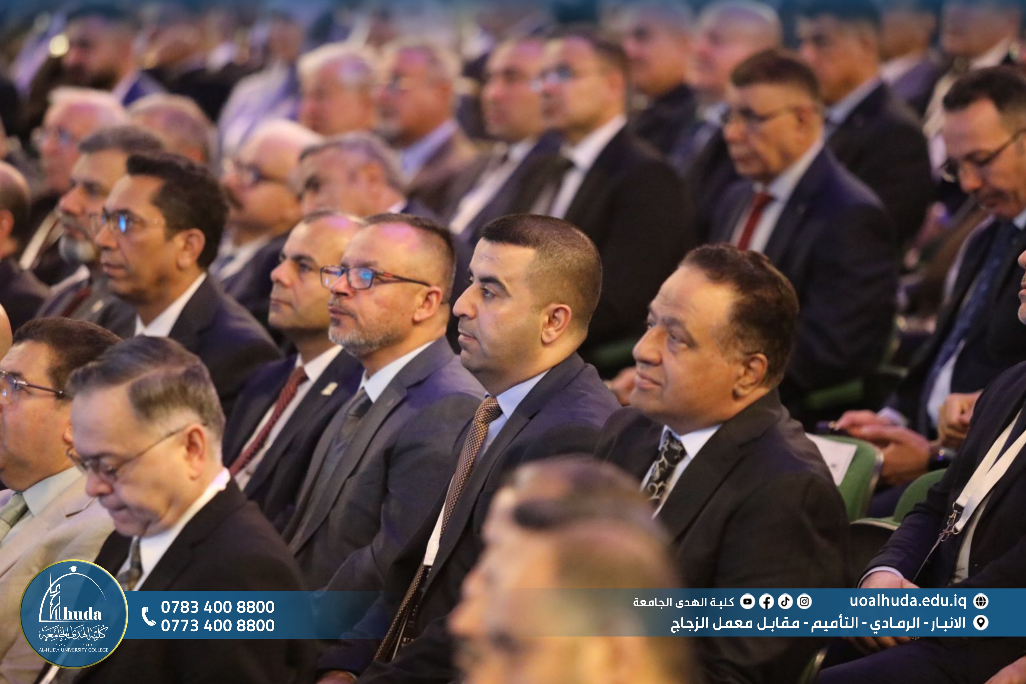 كلية الهدى الجامعة تشارك في اعمال مؤتمر التعليم 2025 بنسخته الثانية